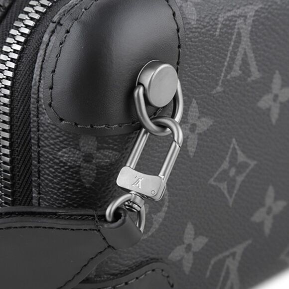 Louis Vuitton Crossbody Body Bag Bumbag Eclipse Gray Black - Picture 9 of 9